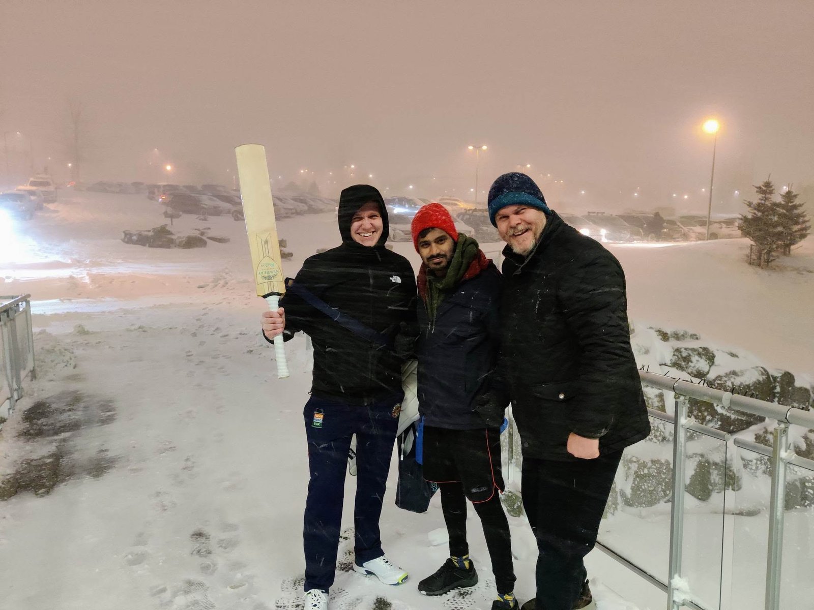 Kópavogur Puffins indoor winter cricket training