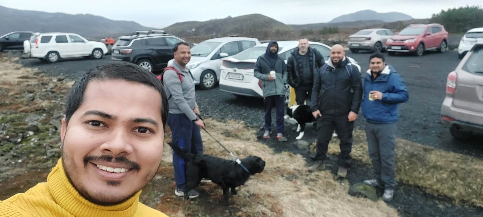 Kópavogur Puffins team hike in 2023